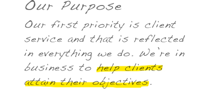 our purpose